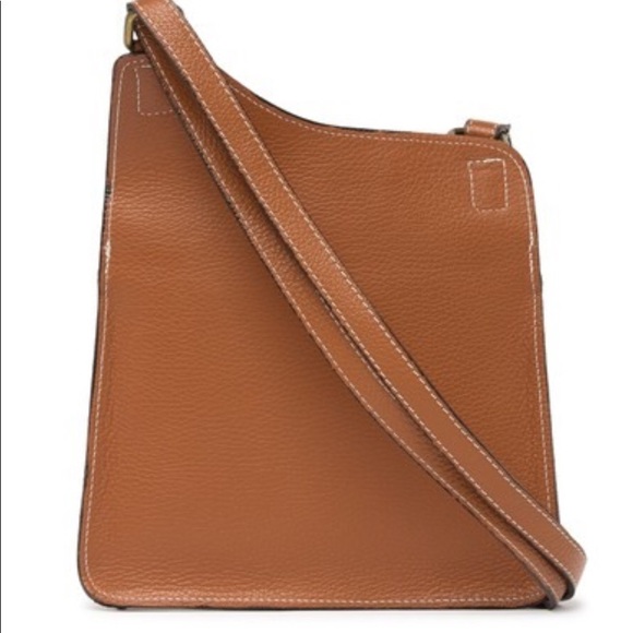 Leather Asymmetrical Crossbody - Picture 5 of 8